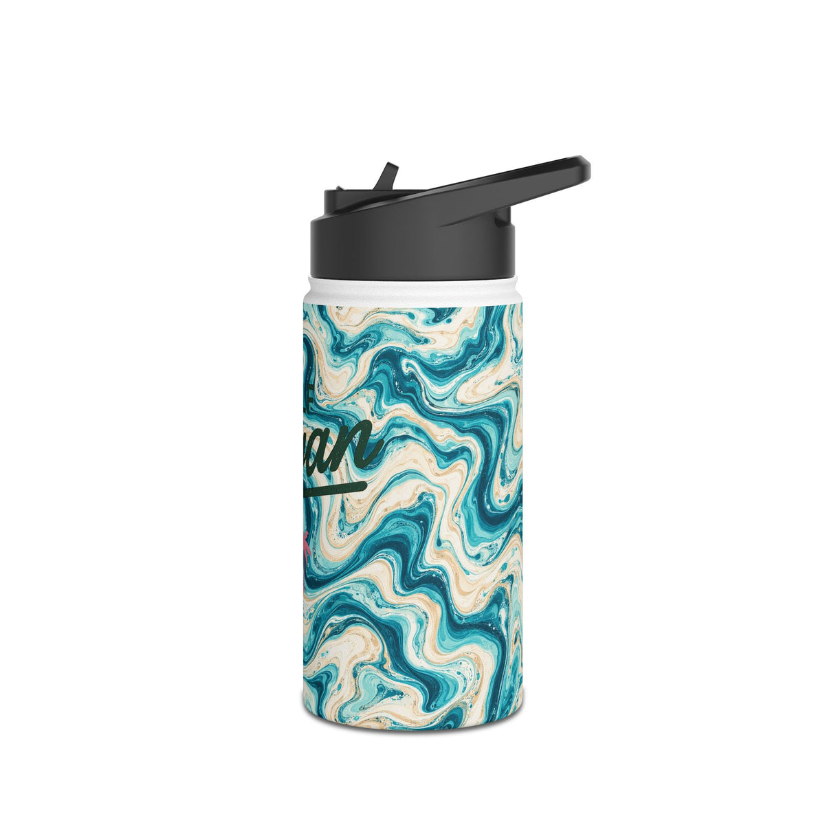 Mulligan Marble Stainless Steel Water Bottle | Golf Bogan — product image 6