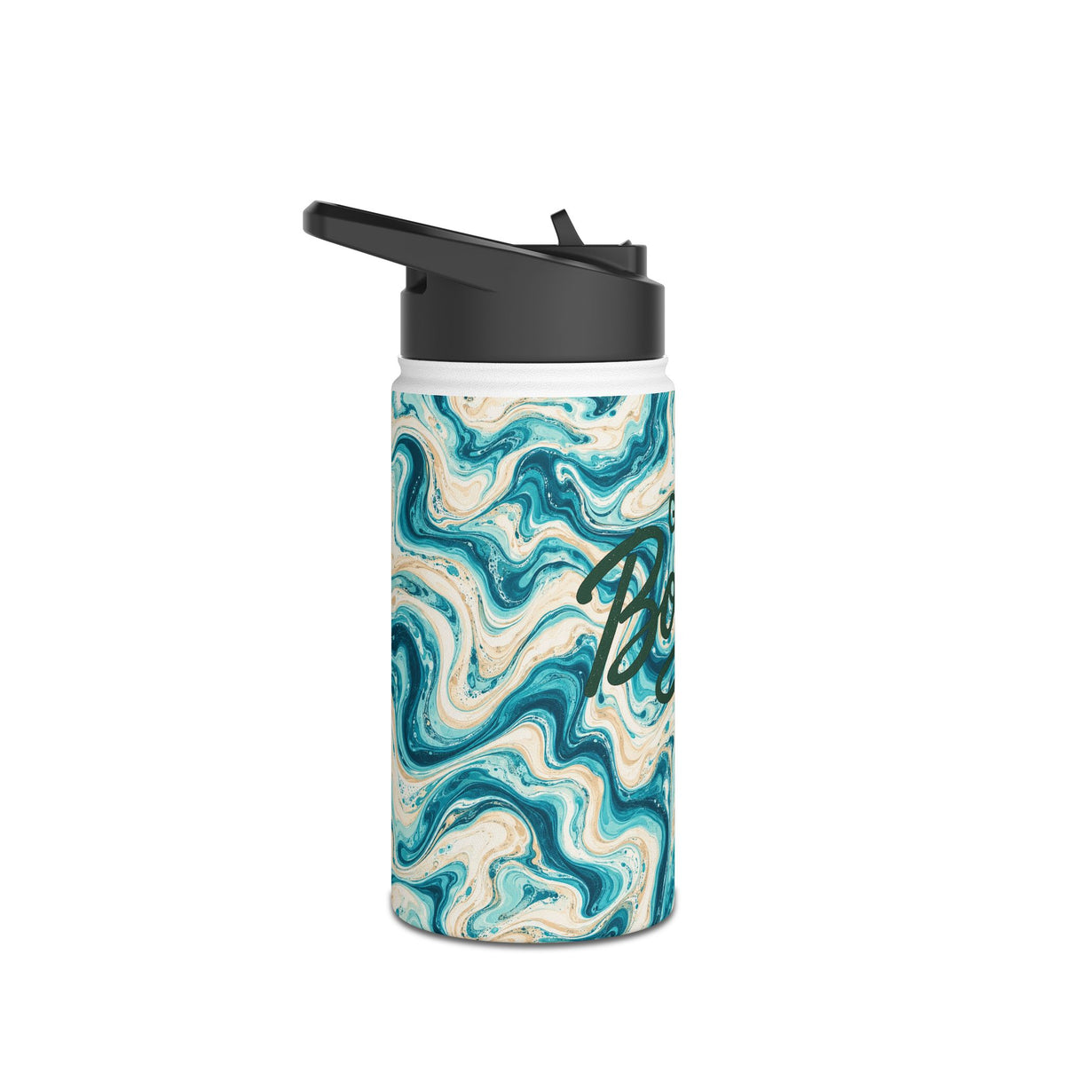 Mulligan Marble Stainless Steel Water Bottle | Golf Bogan — product image 5