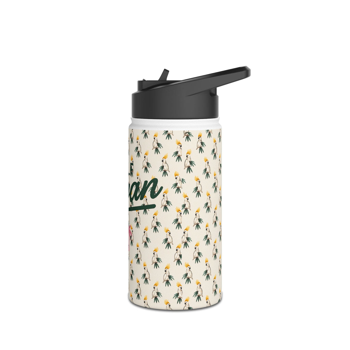 Cock-a-too Stainless Steel Water Bottle | Golf Bogan — product image 6