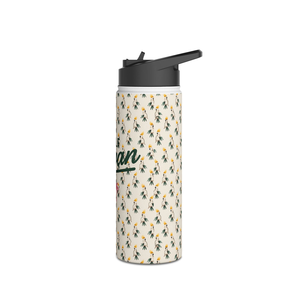 Cock-a-too Stainless Steel Water Bottle | Golf Bogan — product image 9