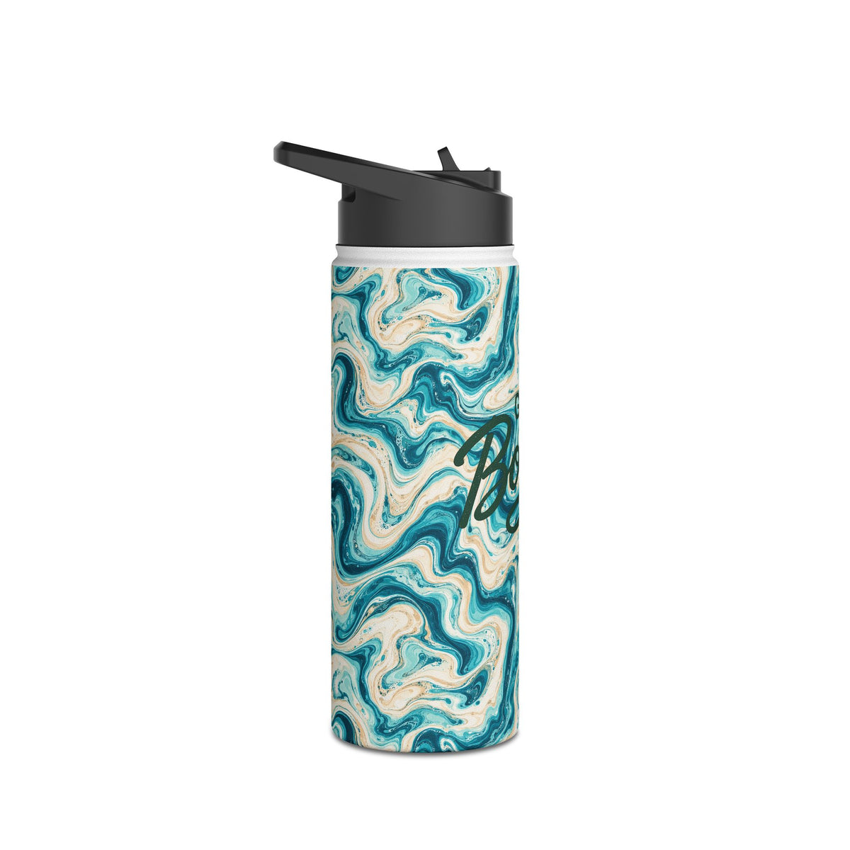 Mulligan Marble Stainless Steel Water Bottle | Golf Bogan — product image 8