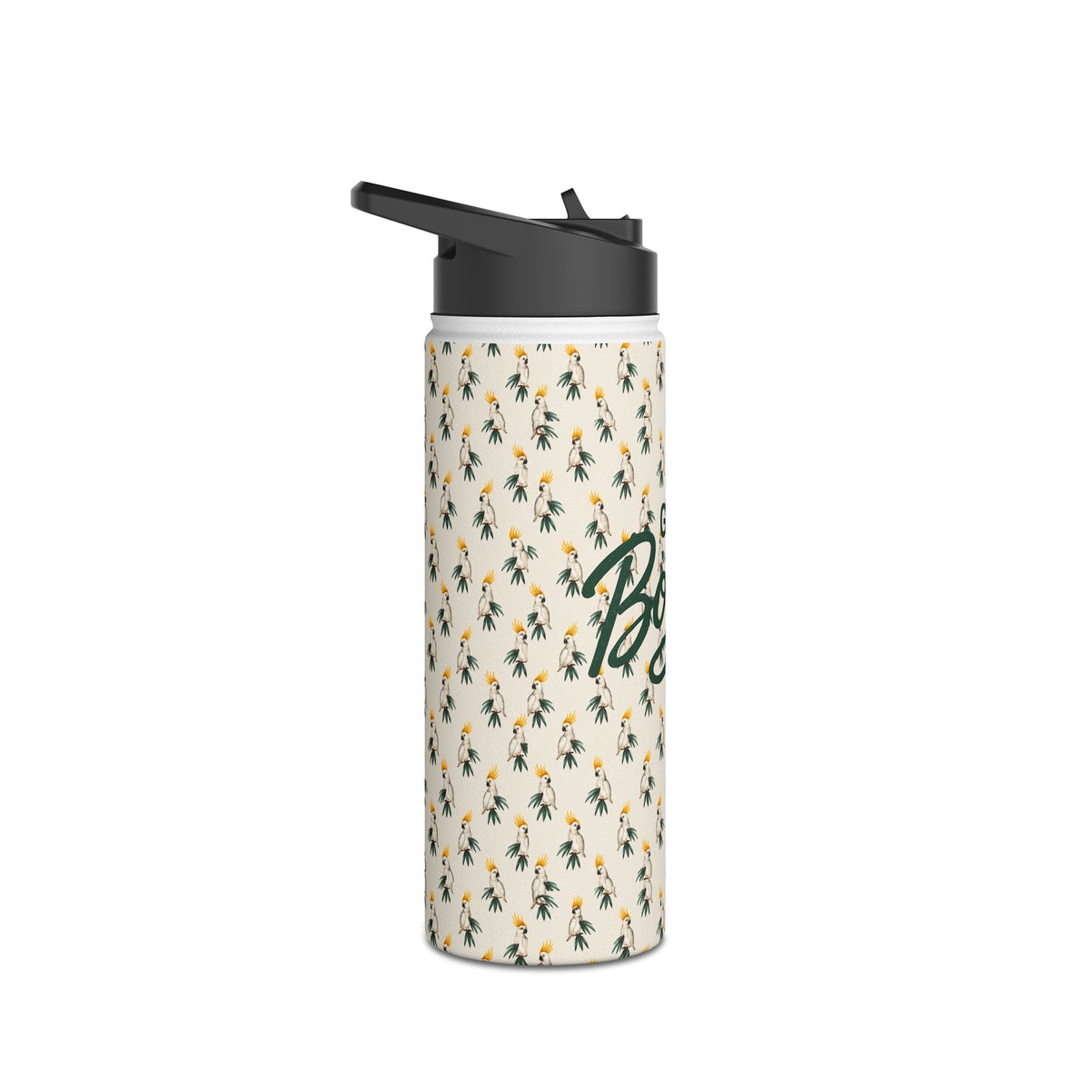 Cock-a-too Stainless Steel Water Bottle | Golf Bogan — product image 8