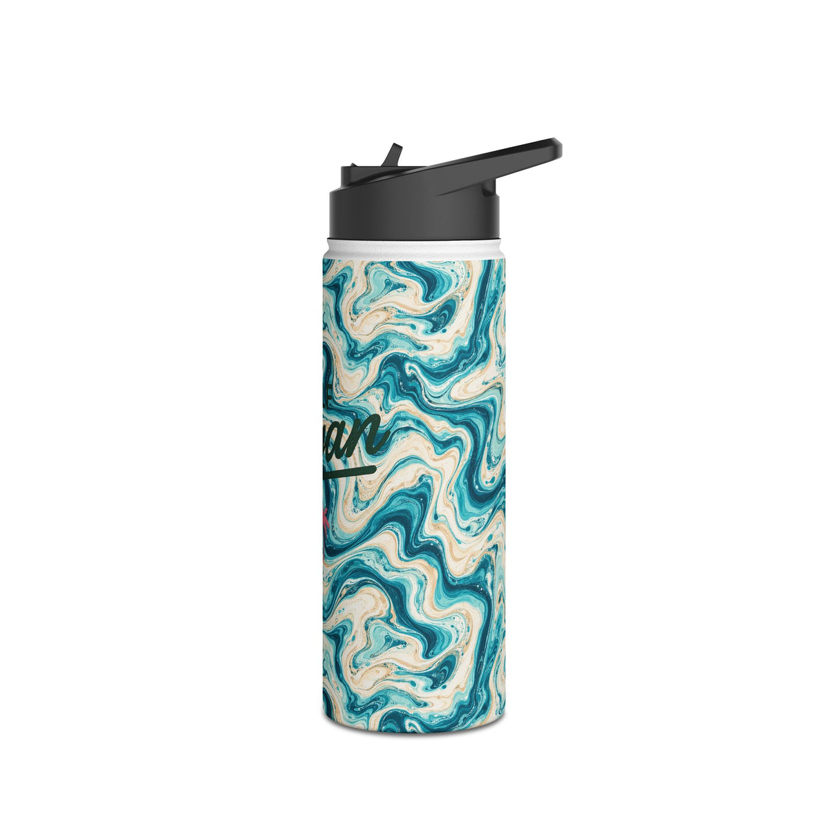 Mulligan Marble Stainless Steel Water Bottle | Golf Bogan — product image 9