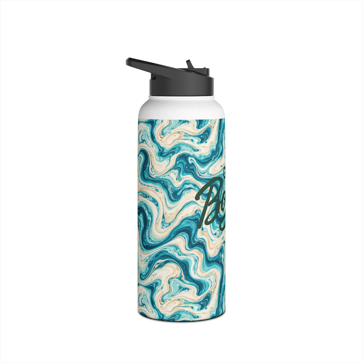 Mulligan Marble Stainless Steel Water Bottle | Golf Bogan — product image 11