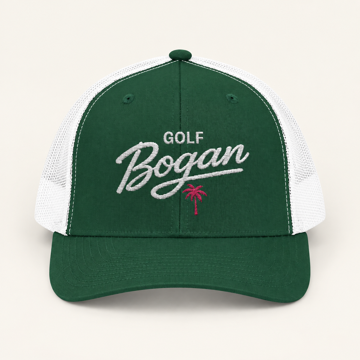 Evergreen Golf Bogan Vintage Mesh Snapback — product image 1